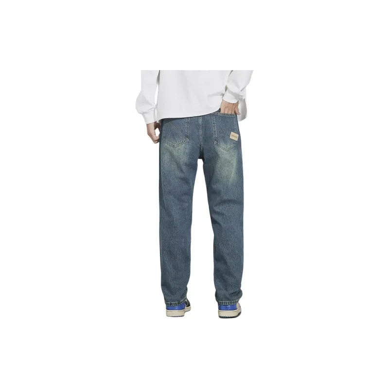 IJRJ Jeans Unisex Vintage Blue-1
