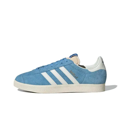 Adidas Originals Gazelle Light Blue Off White Cream White