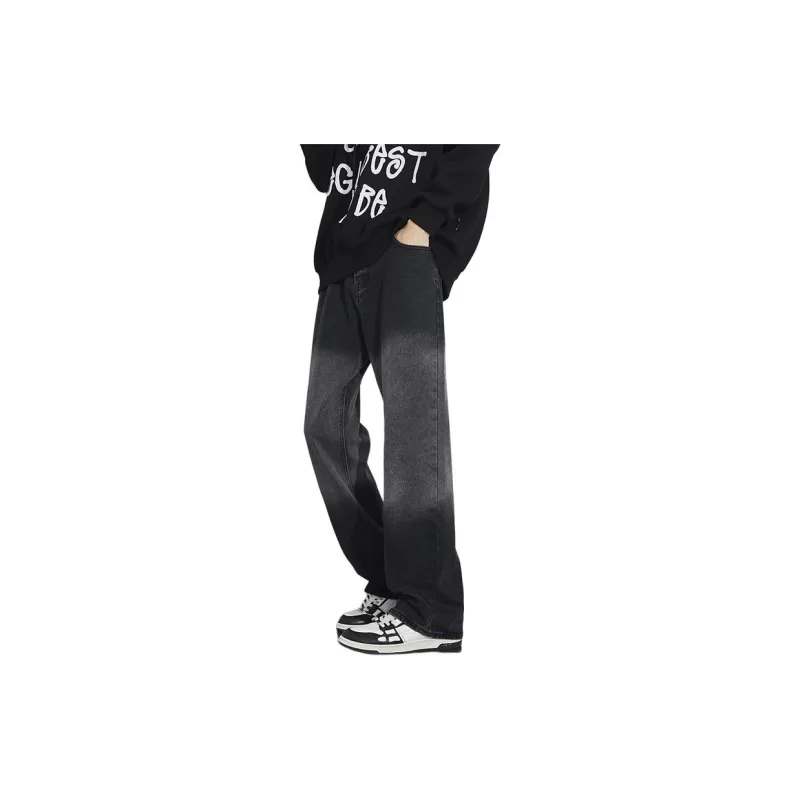 IJRJ Jeans Unisex Black Gray Color-5