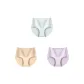 C Set-Cotton Muscle High-Rise-Green+Apricot+Purple (3 Pack)