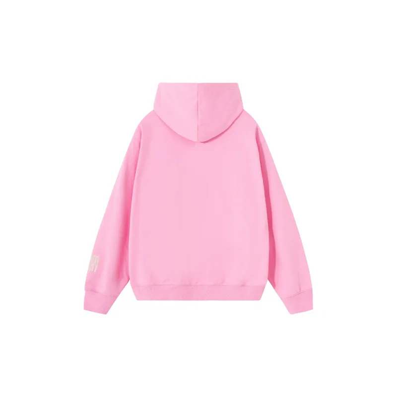 Suamoment Loose Fit Fleece Trendy Versatile Hoodie Unisex-9