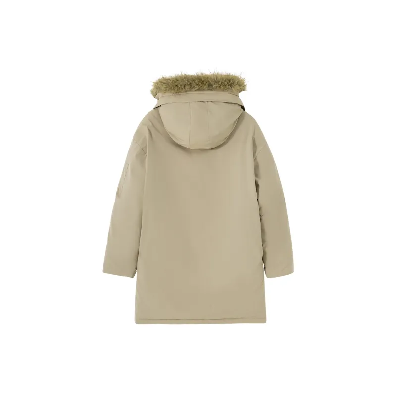 Suamoment Winter American Vintage Casual Coat Top Unisex-5