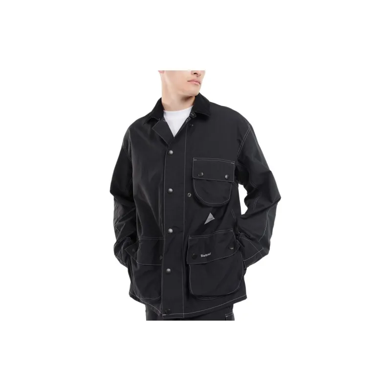 BARBOUR x And Wander Collaboration FW22 Jackets Coats Men's Black-1