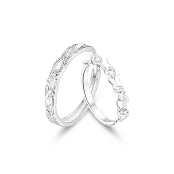 SUCH NICE S999 Fine Silver Rings Unisex