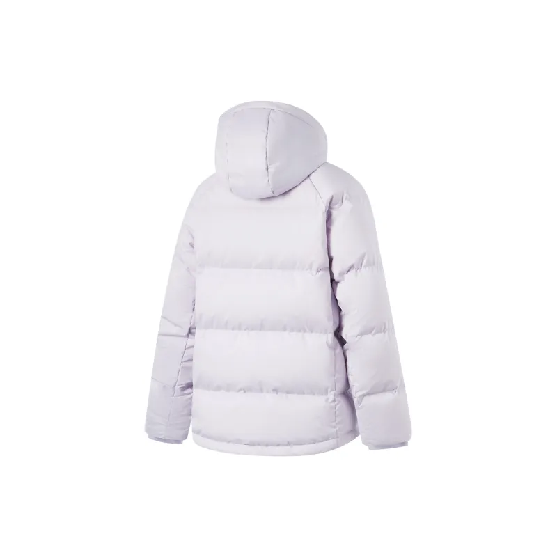 LiNing Fitness Series Down Jacket Women's Sea Salt Purple-1