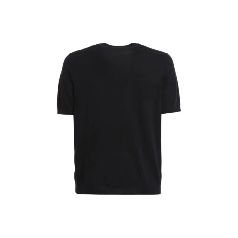 Drumohr Short Sleeved Crewneck Knitted Jumper-1