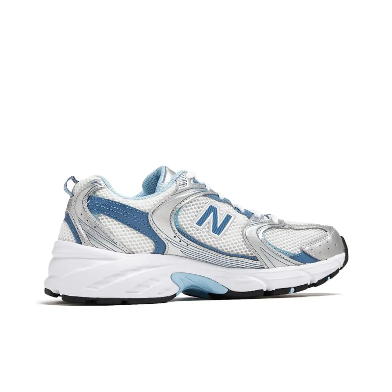New Balance 530 Silver Metallic Heron Blue-1
