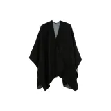 DB-DWS1120-C (Double-Sided Shawl-Black Gray)
