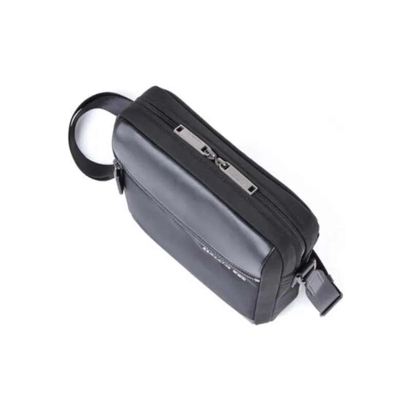 SAMSONITE Polyester Crossbody Bag Shoulder Bag Mini Unisex Black-4