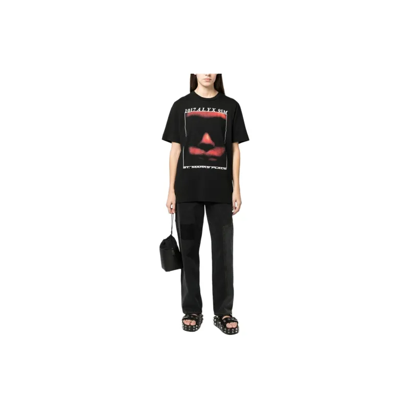 1017 ALYX 9SM Logo Printed Crewneck T Shirt-2