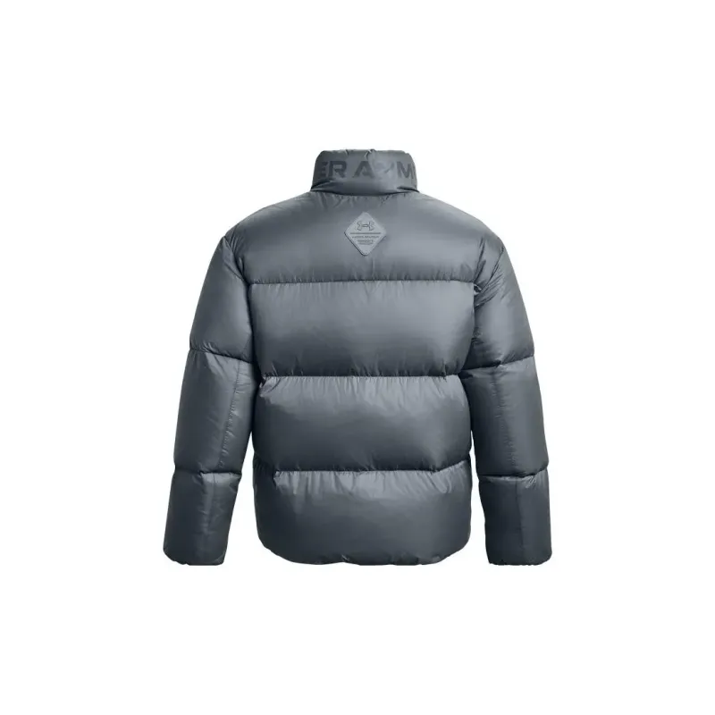 Under Armour Down Jacket Men's Gray Shopping Bag Included-1