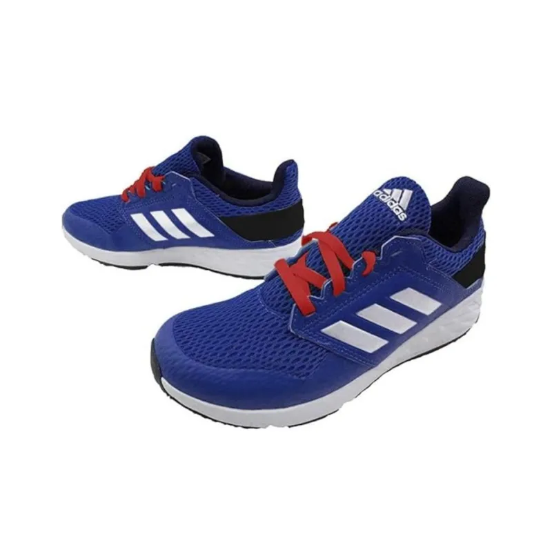 Adidas Anti-Kick And Wear-Resistant Low-Top Kids Lifestyle Shoes Blue Teenagers-1