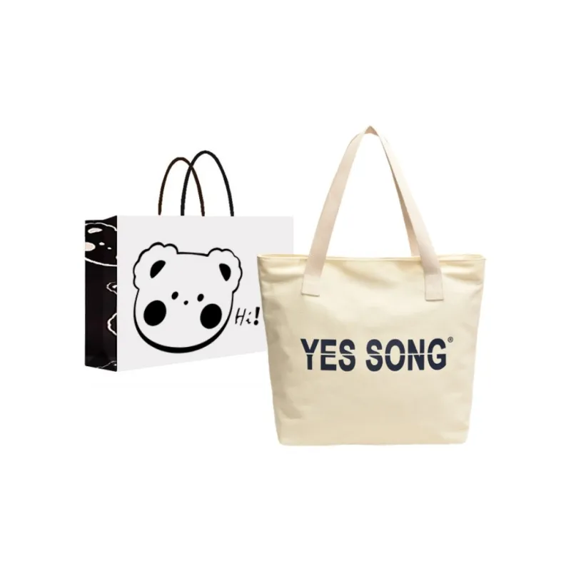 NX DOUGHNUT Canvas Tote Bag, Shoulder Bag Regular Women's Multicolor-4