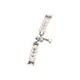 [Double Pearl Sliding Clasp]Strap Only