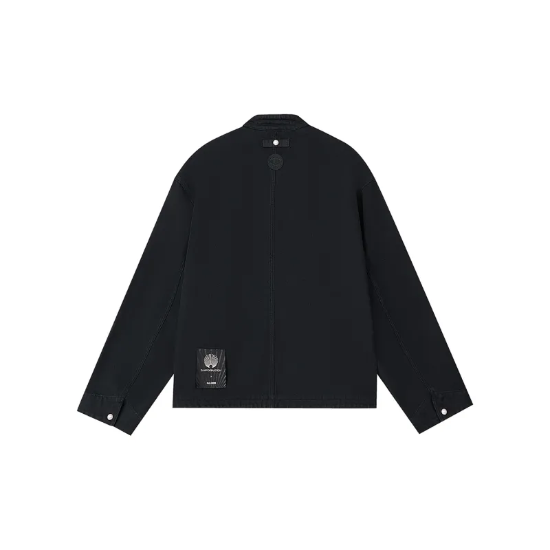 Palladium Denim Jacket Unisex Lead Black-1