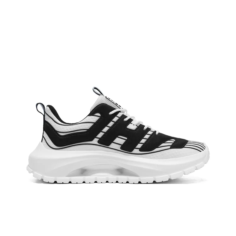 Meiretu Support Impact Resistant Low Top Casual Running Shoes Men's-1