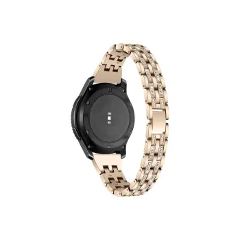 ZHENGGUANG Watch Band Apple Compatibility Five Bead Rhinestone Embellished Material