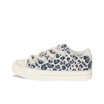 Ollieskate Wear resistant And Lightweight Low Top Skateboard Shoes Unisex Beige Blue