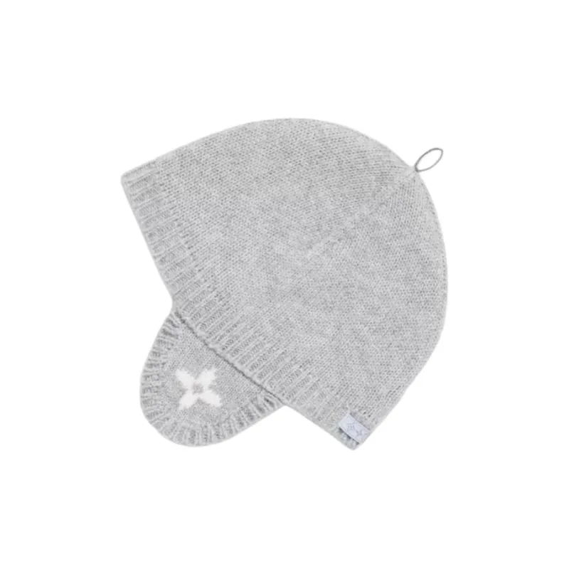 LOUIS VUITTON Cashmere Beanies Kids' Gray-1