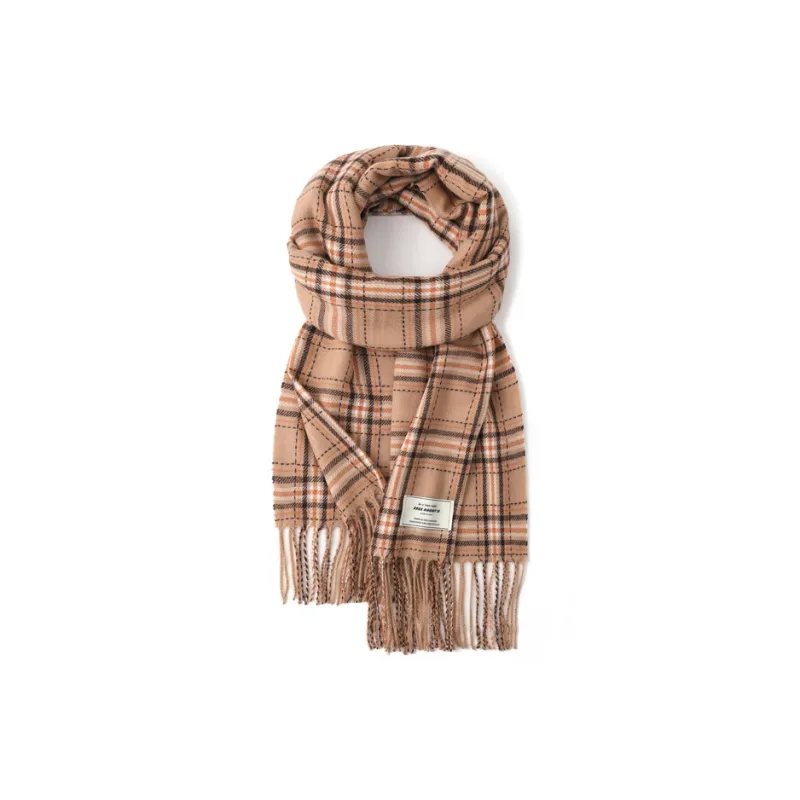 FREE RABBITⅡ Soft Skin Friendly Comfortable Warm Shawl Advanced Korean Style Scarf Unisex-8