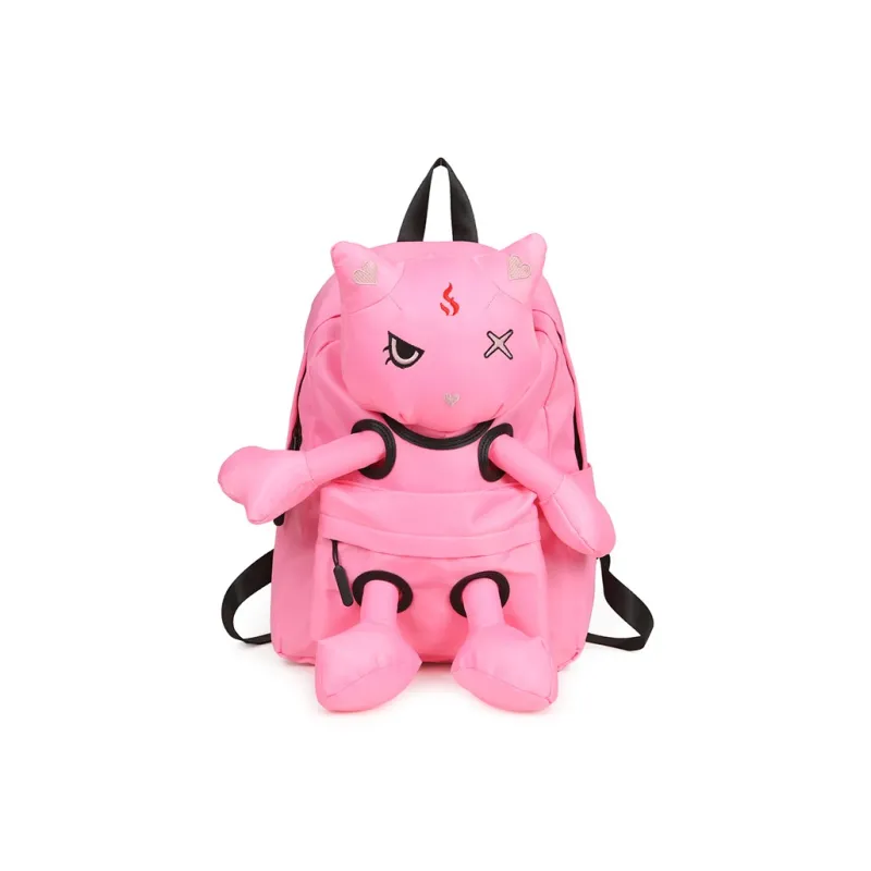 NX DOUGHNUT Nylon Backpack Unisex Multicolor-3
