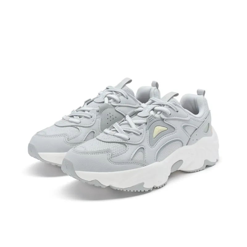 XTEP Slip-Resistant Cushioning Low-Top Casual Shoes Women's Moonstone Gray-2