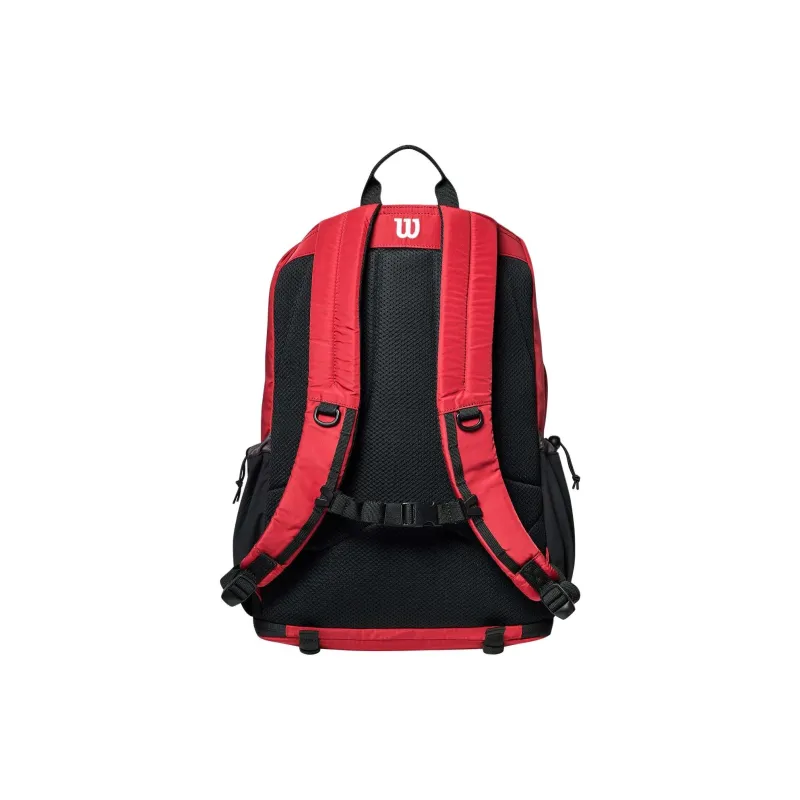 Wilson Tennis Racket Bags Polyester, Polyurethane Unisex 52.5*28*14cm Red-2