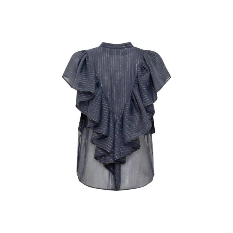 ROCHAS Metallic threading Blouse-1