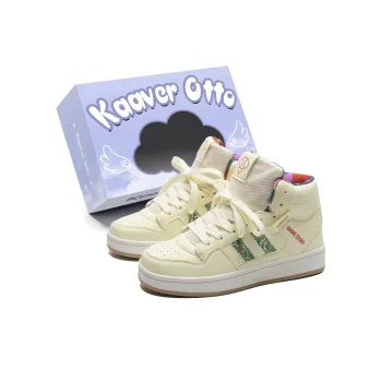 KAAVER OTTO High Top Skateboard Shoes Unisex Paisley Box Included