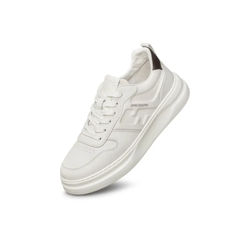 ZRO Low Top Skateboard Shoes Men's White-2