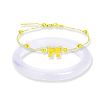 Zheng Tai Fook Gold Bracelet Unisex