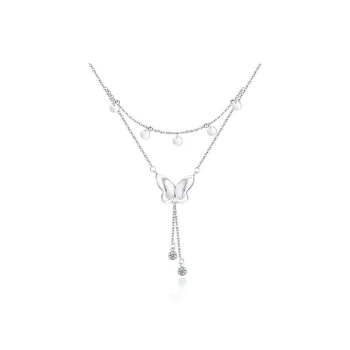 IBELOVE S925 Silver Necklaces Women's