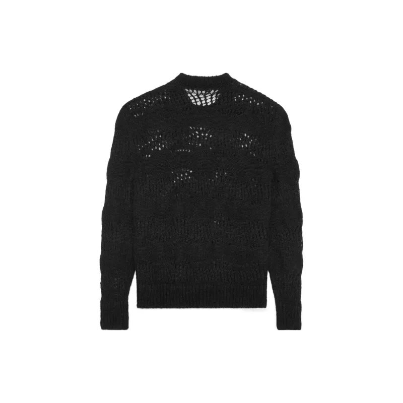 SAINT LAURENT FW23 Sweater Men's Black-1