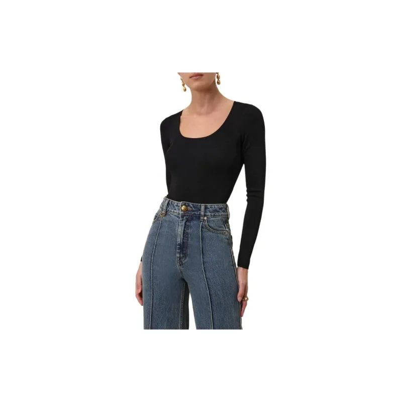 Zimmermann FW24 Bodysuits Women's Black-4