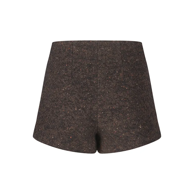 HERLIAN Casual Shorts Women's Brown-1