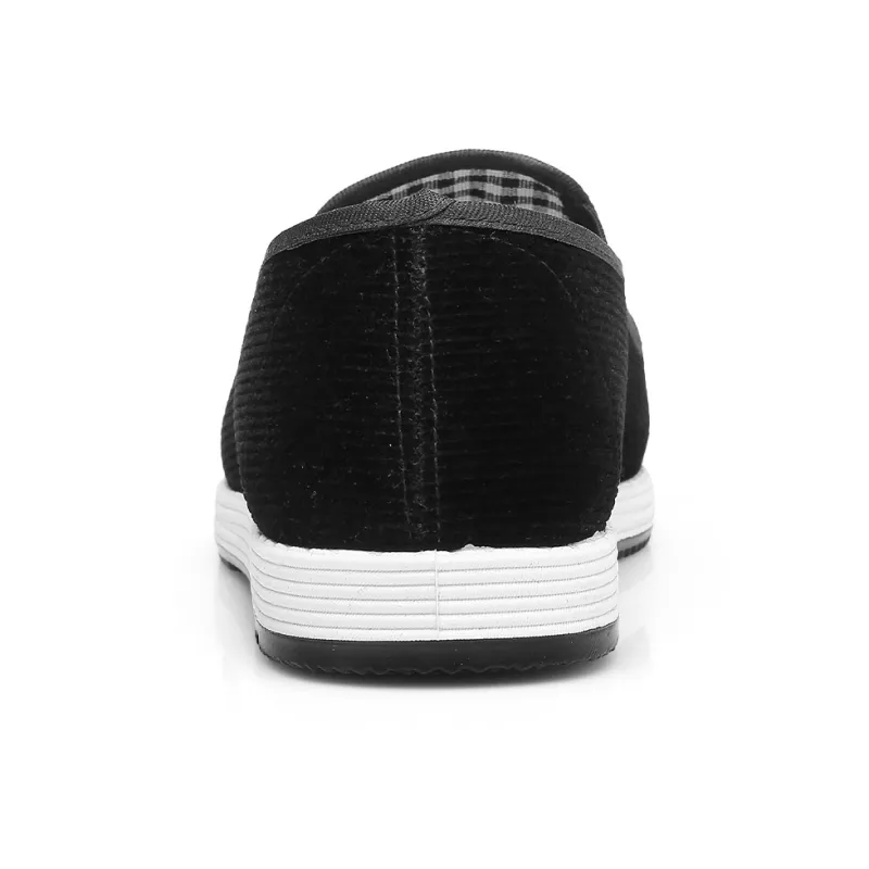 Strongman Lightweight Anti Slip Low Top Casual Shoes Unisex Black-4