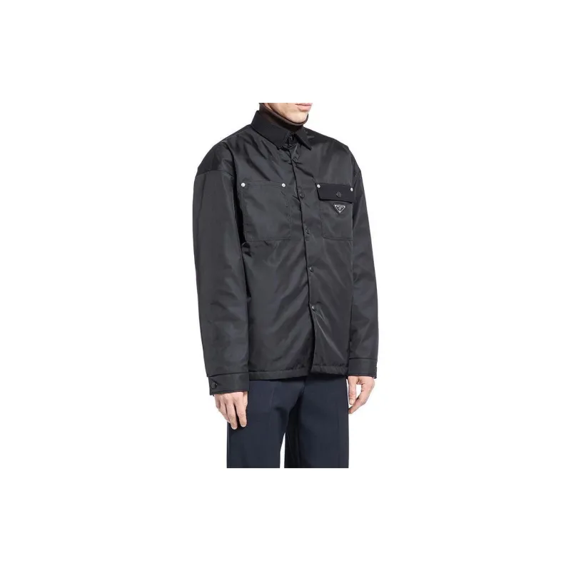 PRADA Long Sleeved Button Up Coat-5