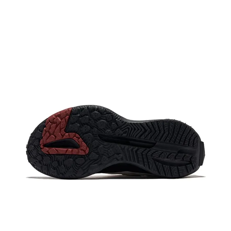 Erke Low Top Trekking Shoes Men's Microcrystal White Bordeaux Red-4