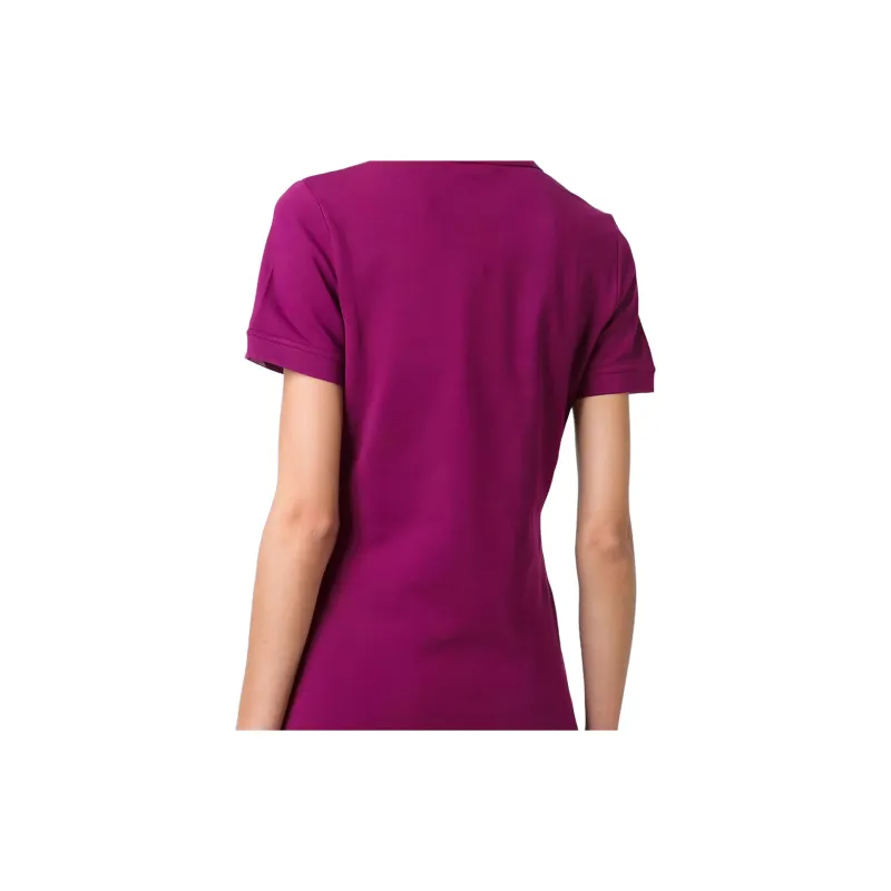 Burberry Polo Shirt Women's Magenta-4