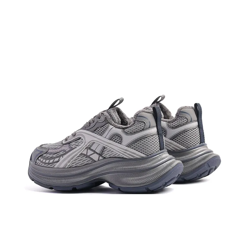 BURGELY Lightweight Warm Low-Top Chunky Sneakers Women's-12