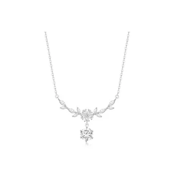 YUOFFICIAL S999 Fine Silver Adjustable Niche Minimalist Style Luxury Premium Love Confession Design Necklaces Women's