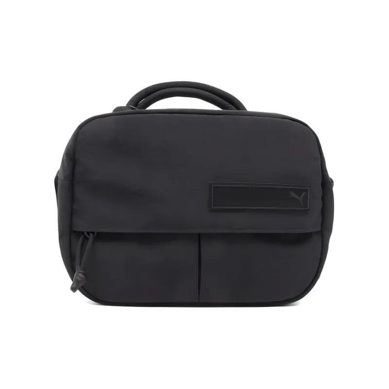 PUMA Nylon Handbag Shoulder Bag Crossbody Bag Regular Unisex Black-2