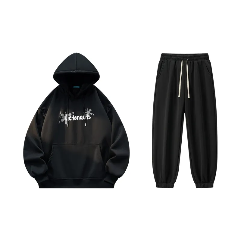 Small Columns Under The Sea Sweatshirt Set Unisex-7