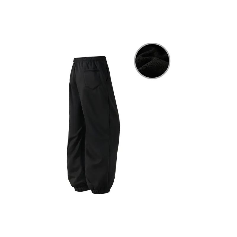 Small Columns Under The Sea Knitted Sports Pants Unisex-15