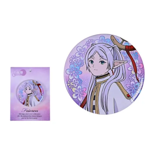 Kabao Cultural Creation Frieren  Beyond Journey's End Badge Brooch Stand Valley Grain Imported Anime Tai Valley Badges