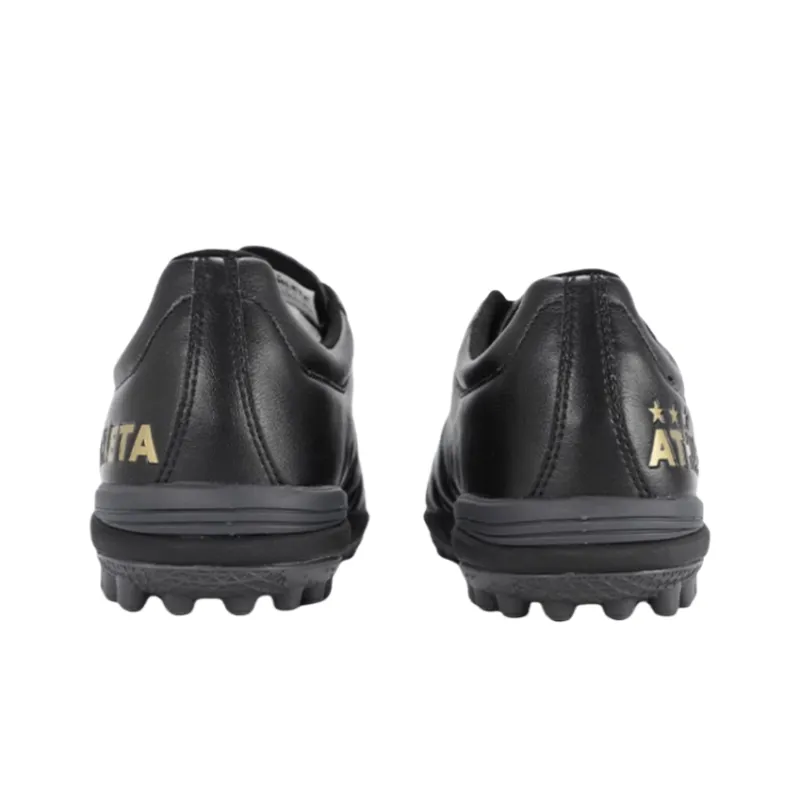 ATHLETA Anti Slip Wear Resistant Soccer Shoes Men's Black-3
