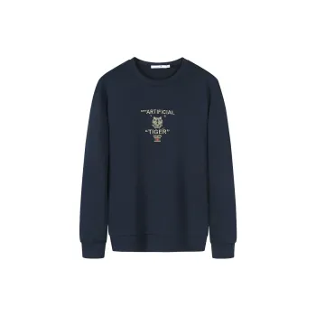 Dance With Wolves Sweatshirt Men's Dark Blue