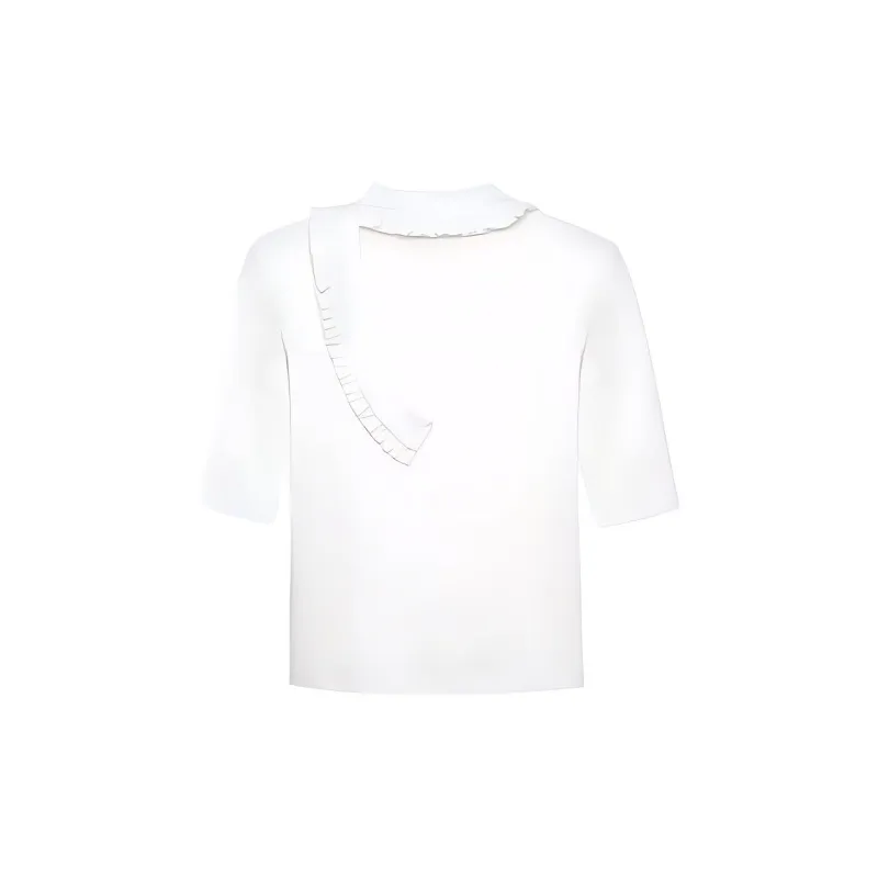 ZARA Stefano Pilati Collaboration T-Shirts Women's Oyster White-1