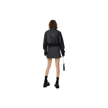 MPOX Leather Jackets Women's