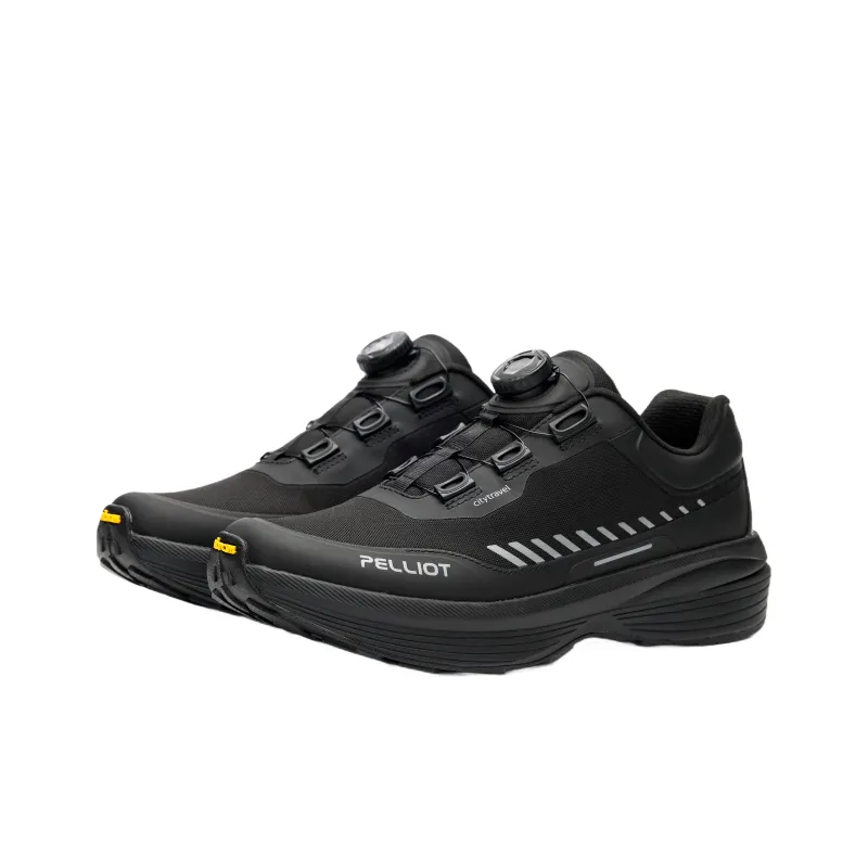 PELLIOT Slip Resistant And Abrasion Resistant Grip Low Top Hiking Shoes Men's-1
